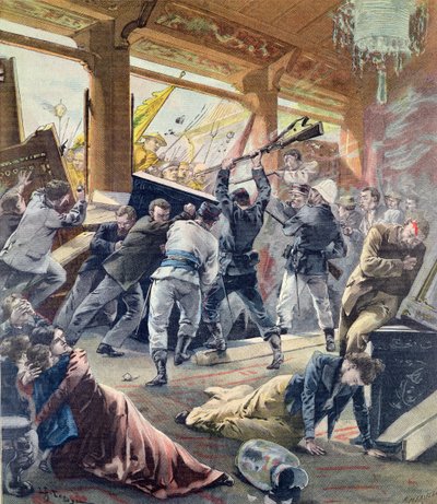 The European Legation Besieged by the Chinese Rebels in Peking, from 